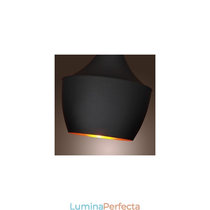 Lampă suspendată Retro Vintage Tom Dixon Design Negru