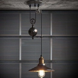 Lampe suspendate Rustic Lodge Vintage Retro Country Garaj Metal