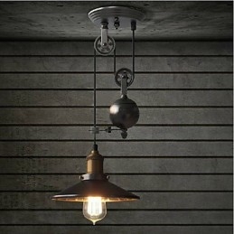 Lampe suspendate Rustic Lodge Vintage Retro Country Garaj Metal