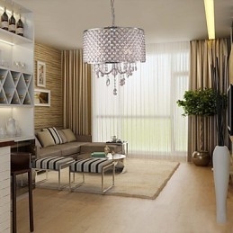 Candelabru Toba Cristal Lampa suspendata Moderna 4 Lumini