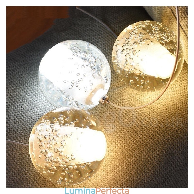 Creative Engineering Stage Meteorer Crystal Ball Pendant Lampă