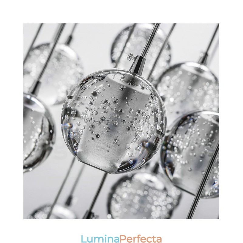 Creative Engineering Stage Meteorer Crystal Ball Pendant Lampă