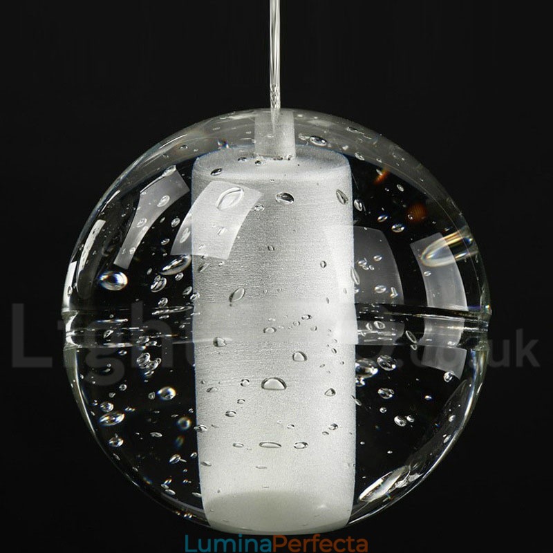 Creative Engineering Stage Meteorer Crystal Ball Pendant Lampă