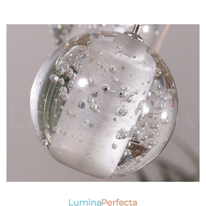 Creative Engineering Stage Meteorer Crystal Ball Pendant Lampă