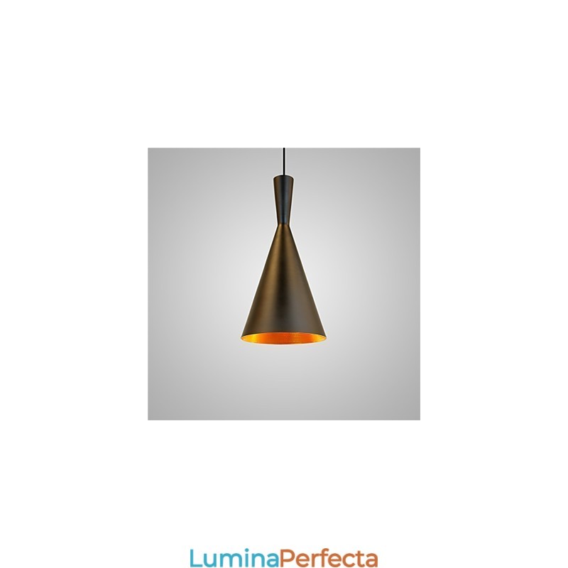 Lampă suspendată Retro Vintage Tom Dixon Design Negru Alb Lămpi cu pandantiv Cafe tip C
