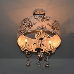 Candelabru de cristal galvanizat modern contemporan