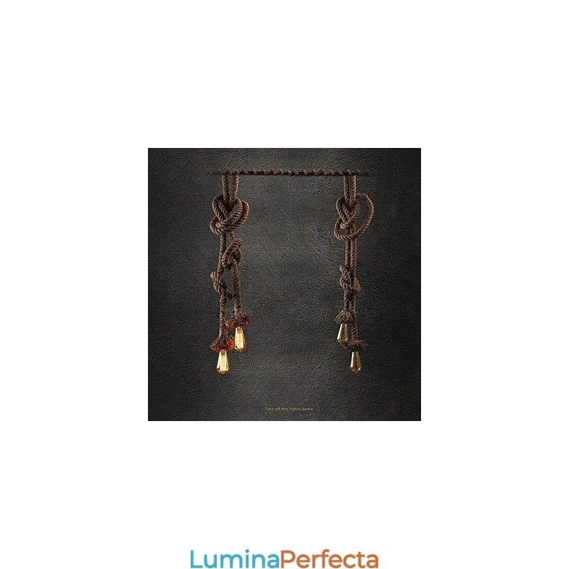 Lampe suspendate 2 lumini Vântul industrial care restaurează căile străvechi este lumina droplight creativă a contorului de cafenea