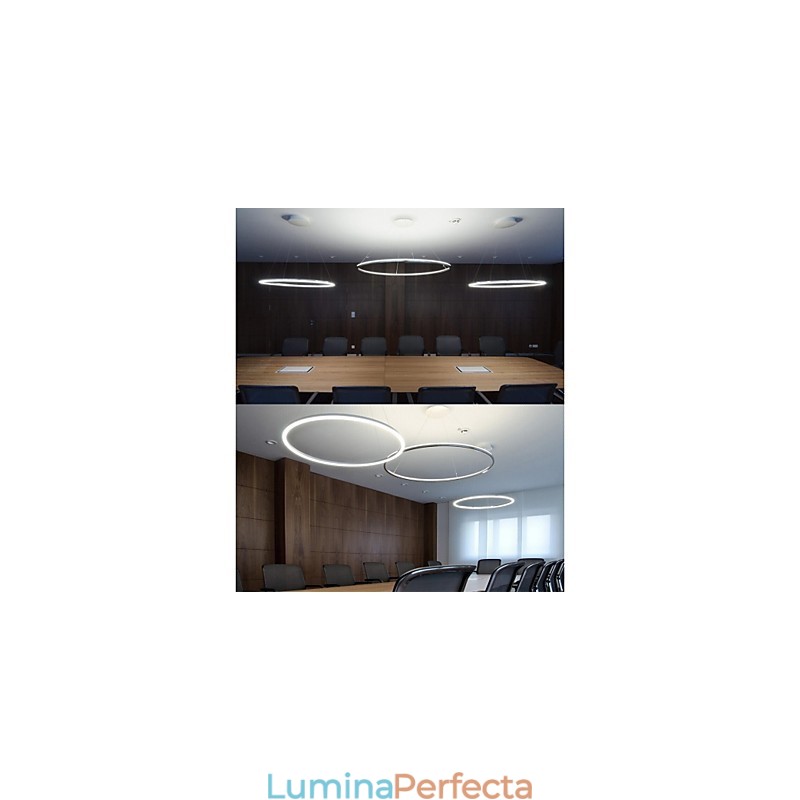 Lampă suspendată din metal galvanizat în stil mini modern și contemporan