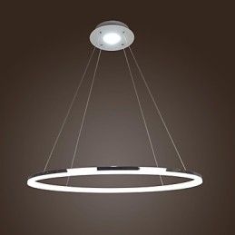 Lampă suspendată din metal galvanizat în stil mini modern și contemporan