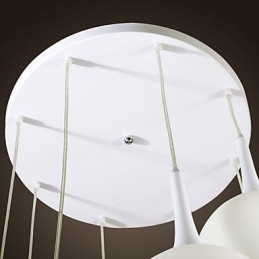 Lampă suspendată galvanizată Globe modernă și contemporană