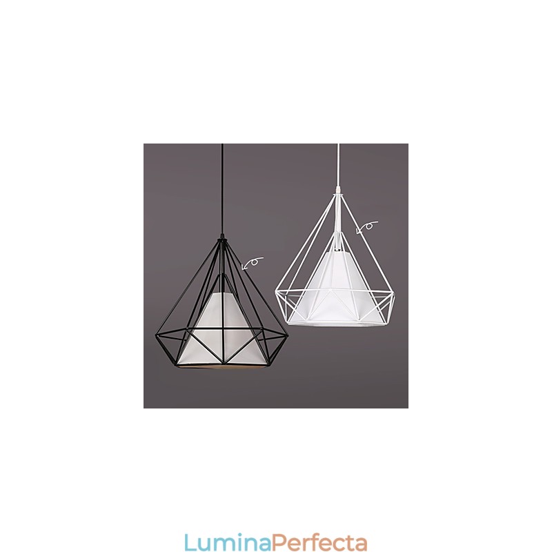 Loft Vânt industrial Refacerea căilor antice Lămpi din fier forjat Lanterne Candelabru cușcă de păsări