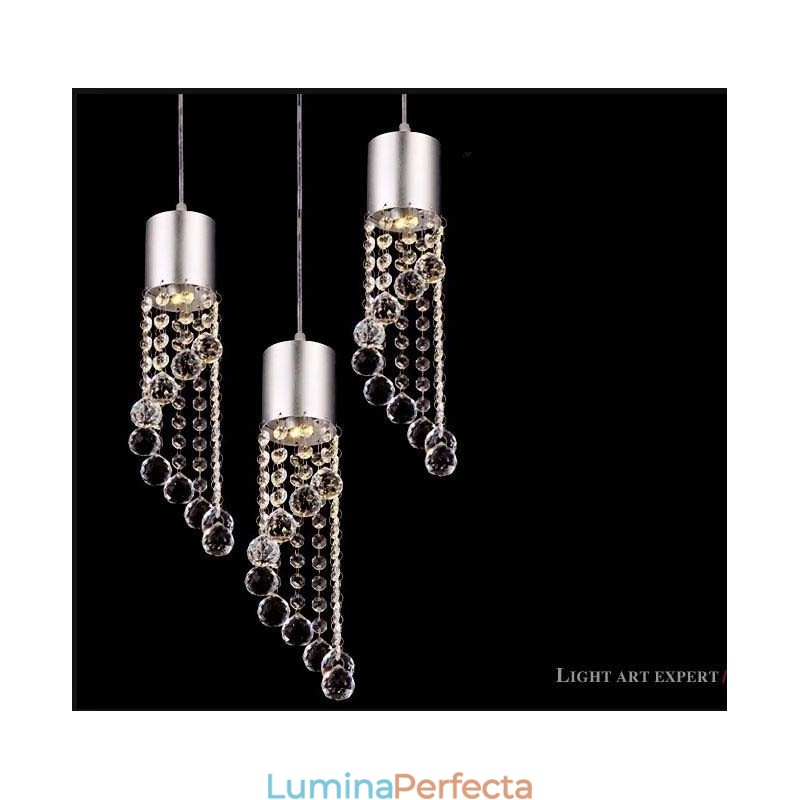 Lampă suspendată cu pictură modernă contemporană