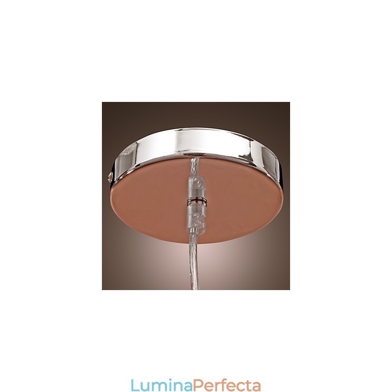 Lampă suspendată Crystal Drop în stil cilindru