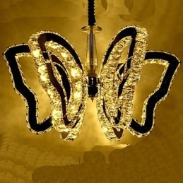 Lampă fluture Lampă modernă de lux din cristal 8