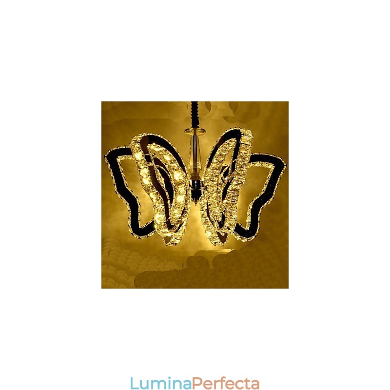 Lampă fluture Lampă modernă de lux din cristal 8