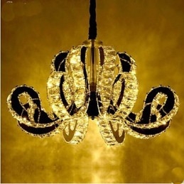 Lampă cu pandantiv din cristal Lampa Tophams
