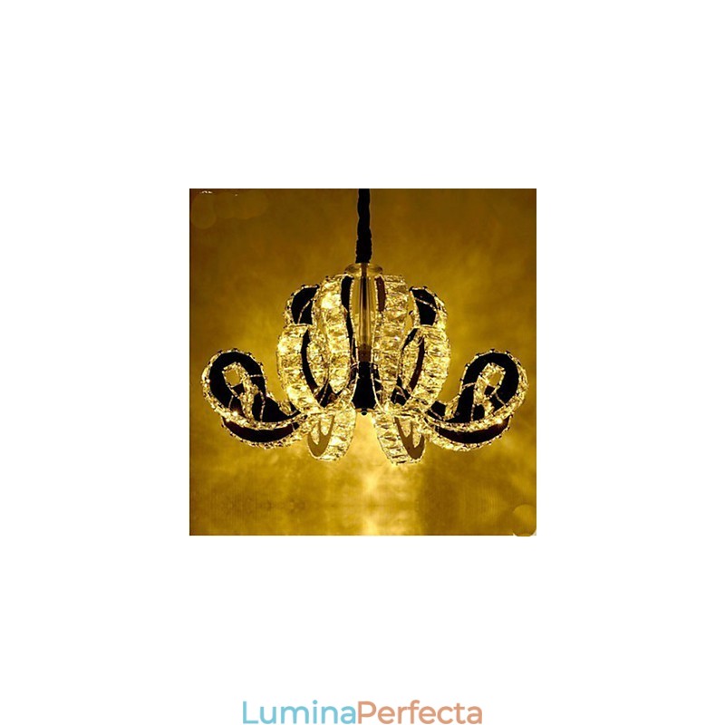 Lampă cu pandantiv din cristal Lampa Tophams