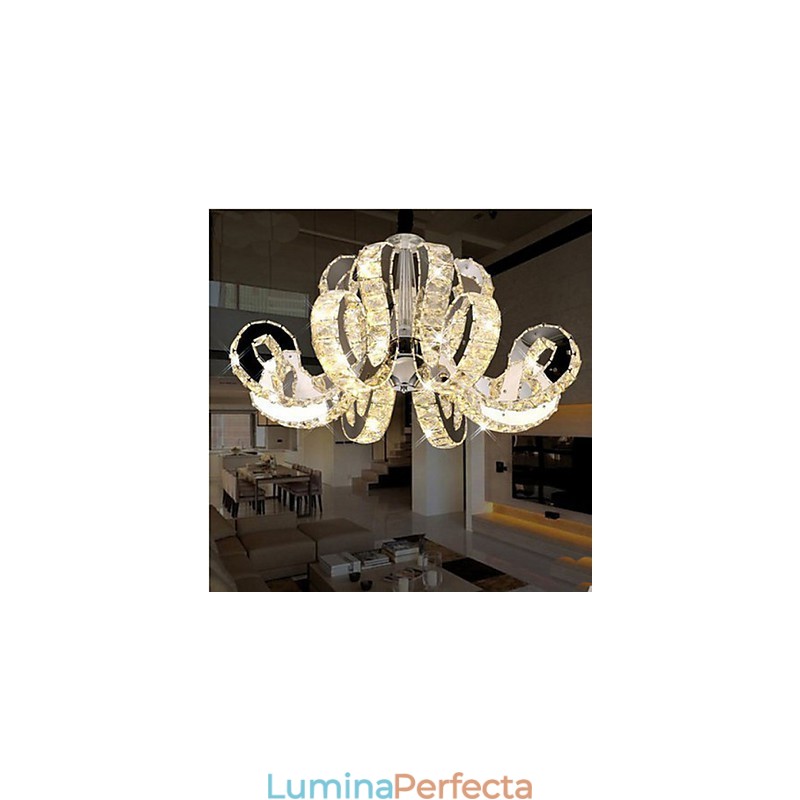 Lampă cu pandantiv din cristal Lampa Tophams