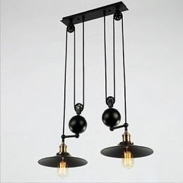 Lampă pendantă metalică creativă Lampă suspendată modernă Lampă pendant cafenea