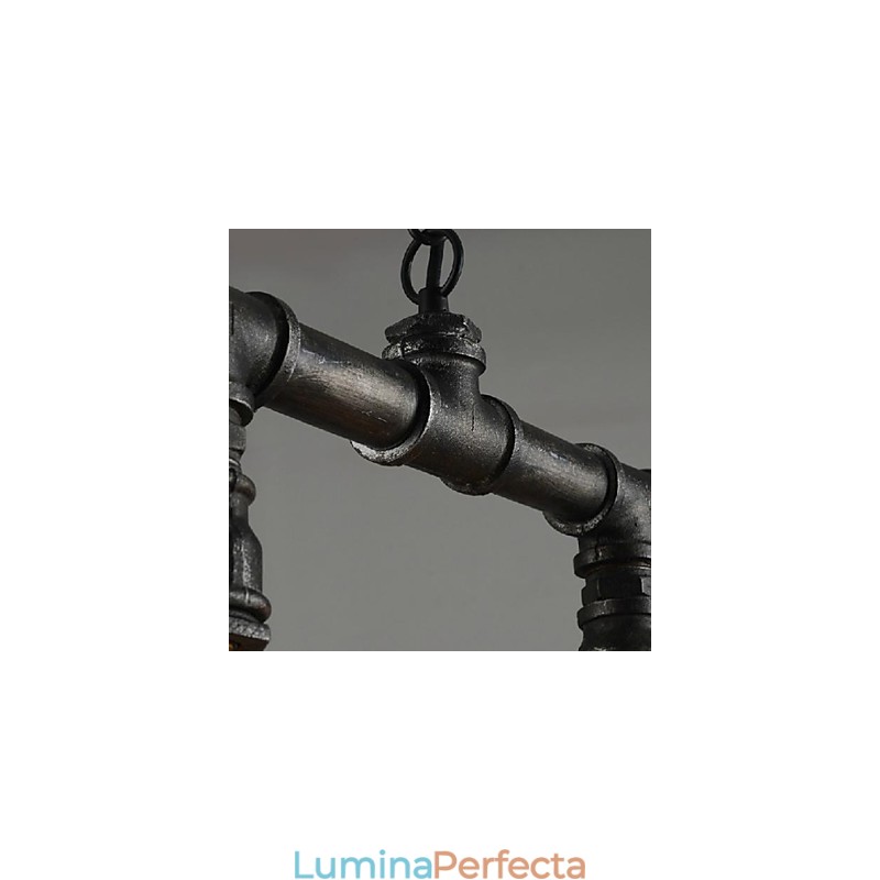Tradițional, clasic, epocă, lantern, țară, retro, stil, pictură, metal, suspendat pentru mese