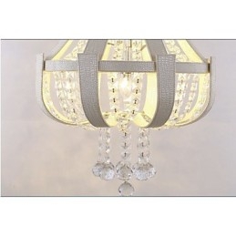 Candelabru creativ din piele de lux post modern din cristal