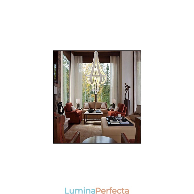 Candelabru creativ din piele de lux post modern din cristal