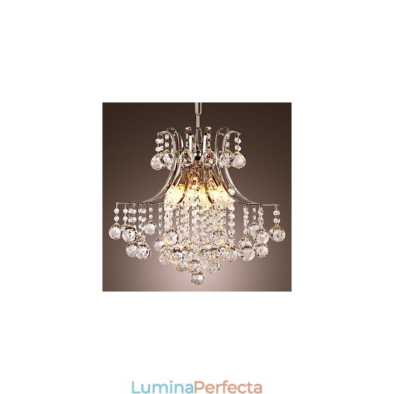 Lampă suspendată Luxury Modern Crystal Living 6 Lumini