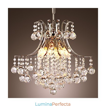 Lampă suspendată Luxury Modern Crystal Living 6 Lumini Lampă suspendată Luxury Modern Crystal Living 6 Lumini