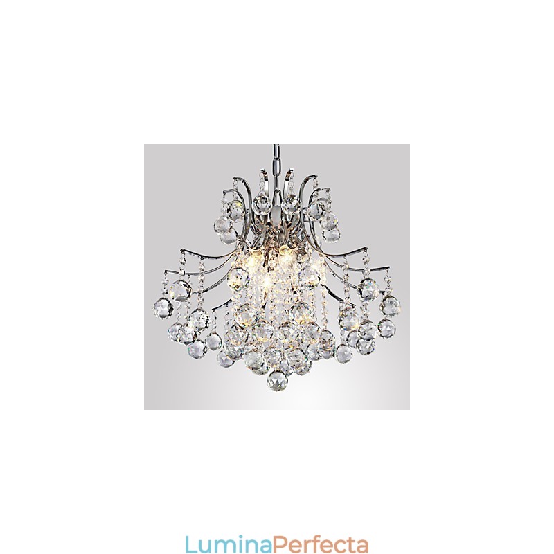 Lampă suspendată Luxury Modern Crystal Living 6 Lumini
