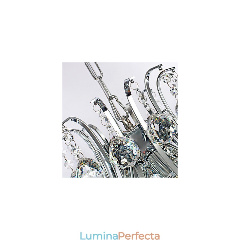 Lampă suspendată Luxury Modern Crystal Living 6 Lumini