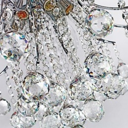 Lampă suspendată Luxury Modern Crystal Living 6 Lumini