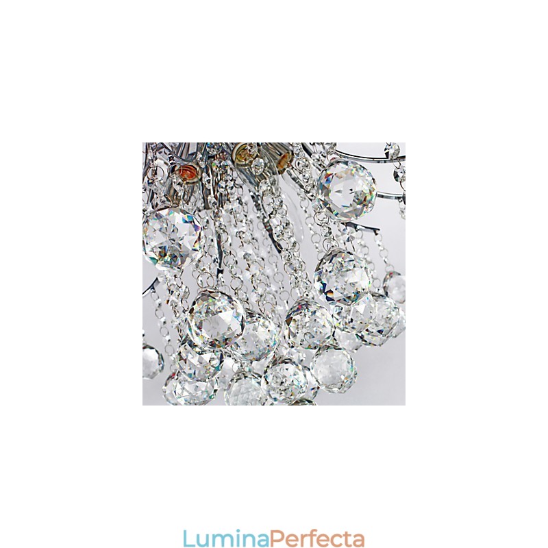 Lampă suspendată Luxury Modern Crystal Living 6 Lumini