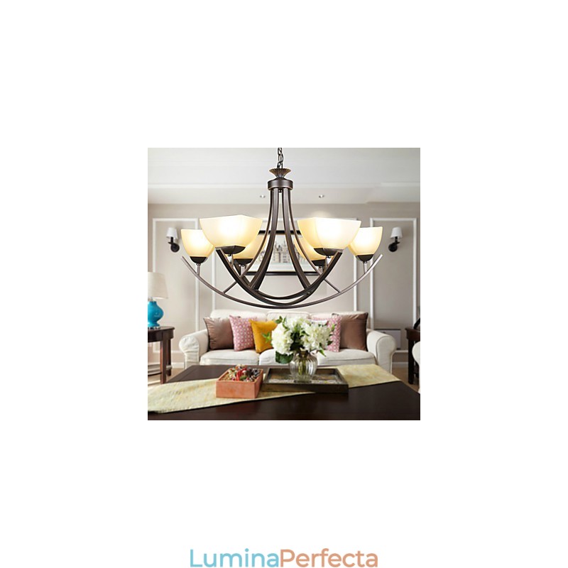 Lumină suspendată de lux Iluminat rustic Iluminat