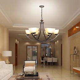 Lumină suspendată de lux Iluminat rustic Iluminat
