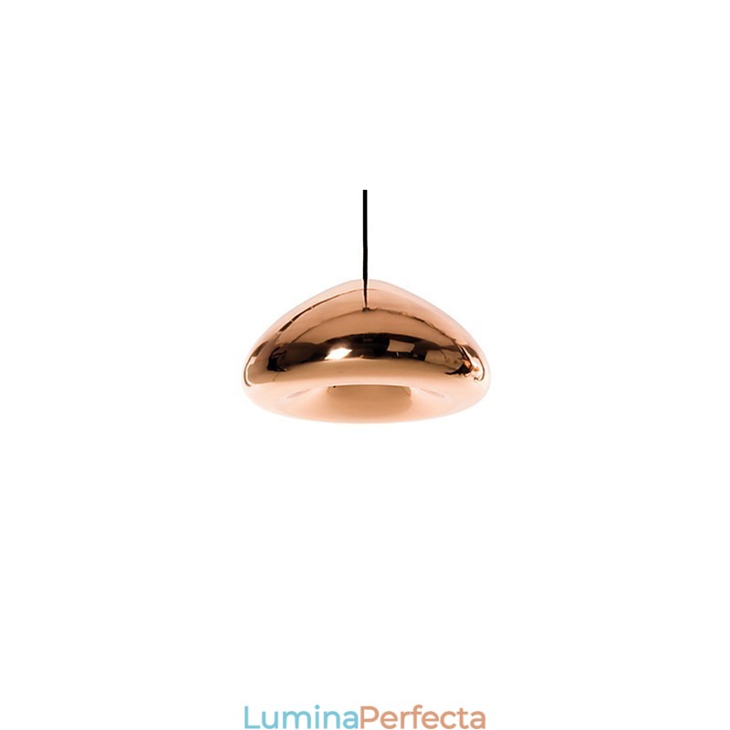 Lampă suspendată din metal cu pictură modernă contemporană
