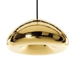 Lampă suspendată din metal cu pictură modernă contemporană