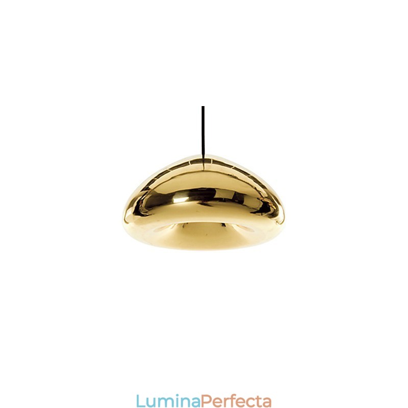 Lampă suspendată din metal cu pictură modernă contemporană