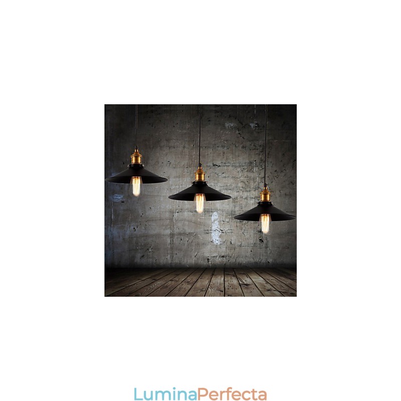 Lampă suspendată în stil european, retro, clasică, Artă Droplight Dă diametrul becului 22CM