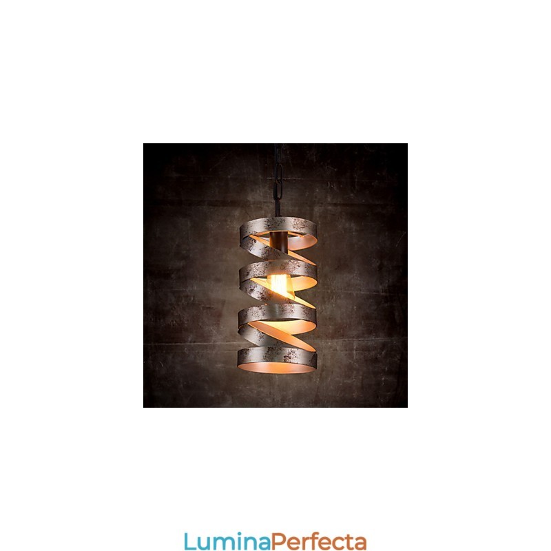 Pandantiv 1 Lumină Pictură Vintage Minimalist Fier