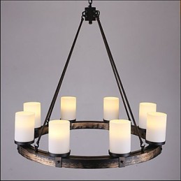Candelabru din lemn vechi din lemn Do