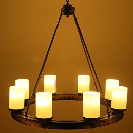 Candelabru din lemn vechi din lemn Do