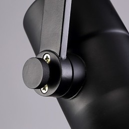 Lampă retro neagră din fier și abajur din sticlă magazin