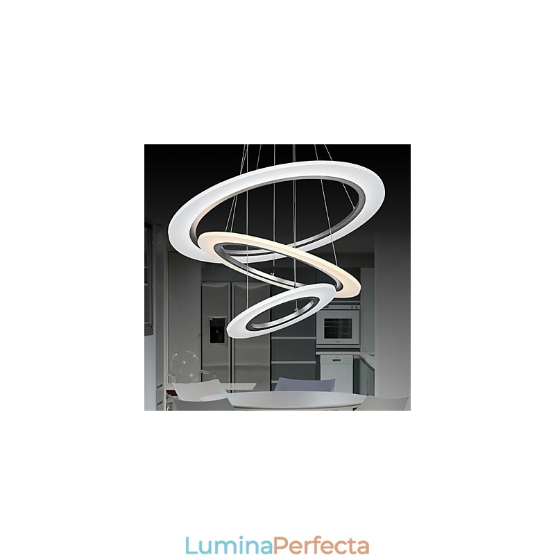 Lampă suspendată din acril Candelabru Iluminat de tavan cu formă DIY