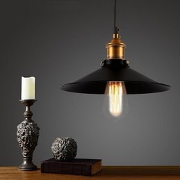 Lampă suspendată în stil european, retro, clasică, Artă Droplight Dă diametrul becului 30CM