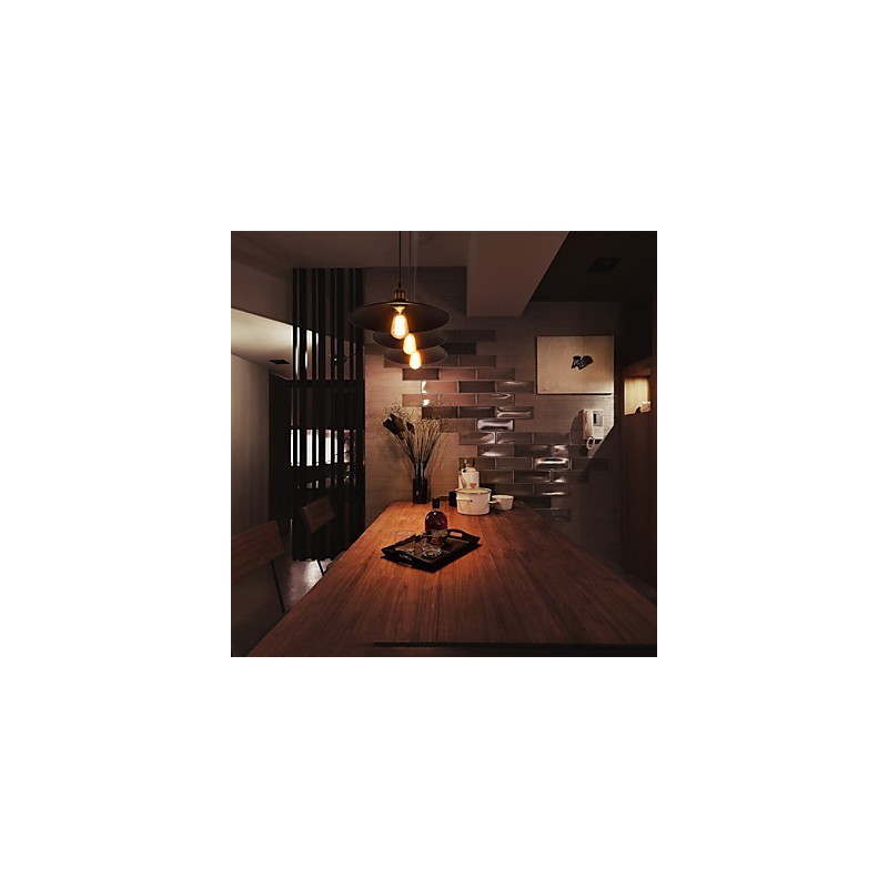 Lampă suspendată în stil european, retro, clasică, Artă Droplight Dă diametrul becului 30CM