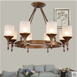 Candelabru Retro Pastoral din Fier Forjat