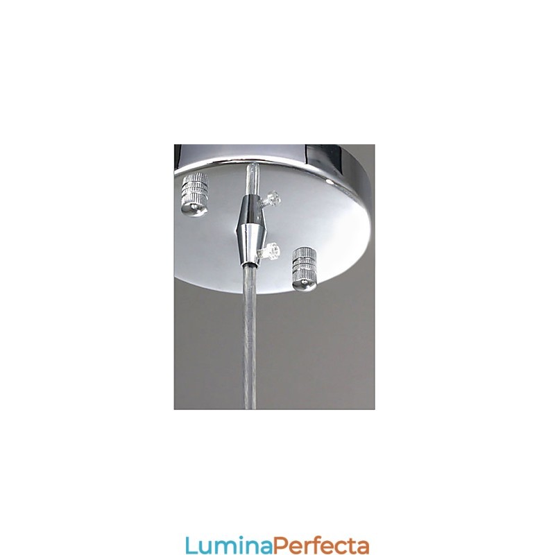 Lampă suspendată galvanizată în stil modern Globe Crystal Mini