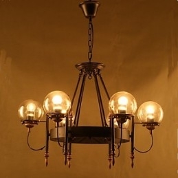 Candelabru rotund din tulpină de fasole din sticlă de artă