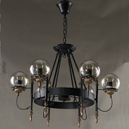 Candelabru rotund din tulpină de fasole din sticlă de artă