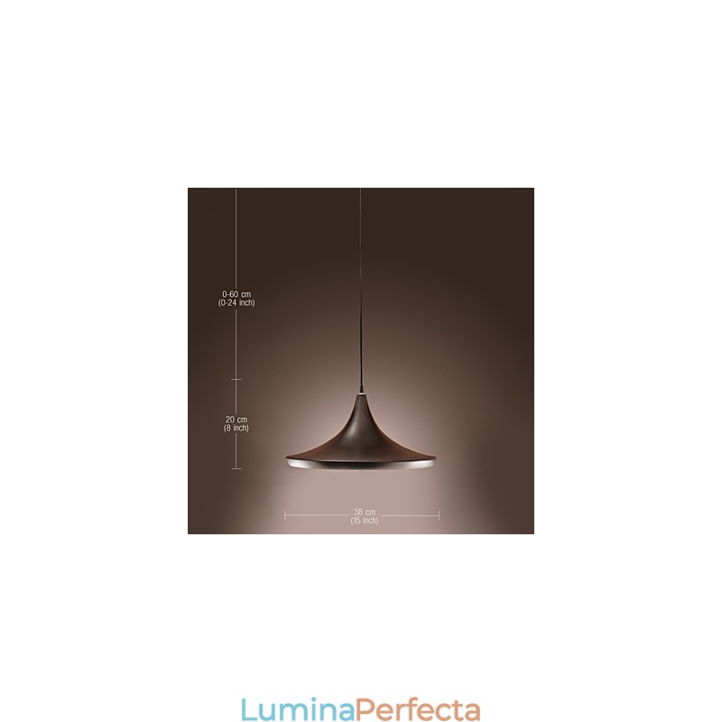 Lampă suspendată cu pictură modernă, contemporană, în stil retro, mini